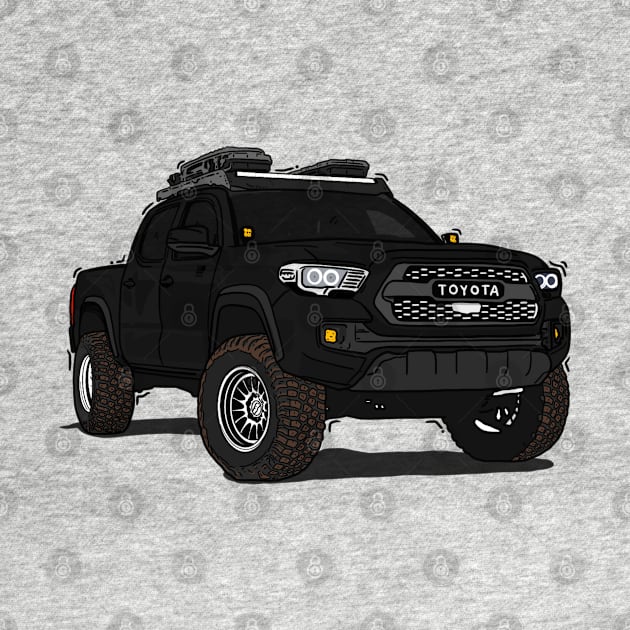 Toyota 4Runner Black by 4x4 Sketch